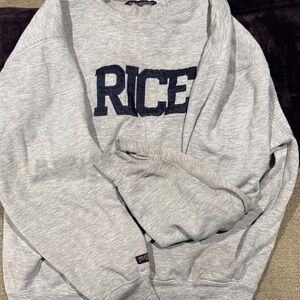 Jansport Gray Sweatshirt with Navy Logo